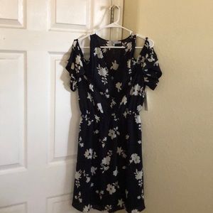 Cold shoulder dress